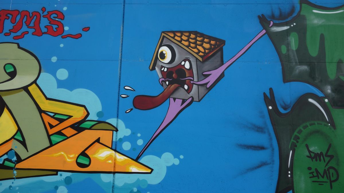 Street Art : Graffitis & Fresques Murales 2660 Antwerpen (Belgique)