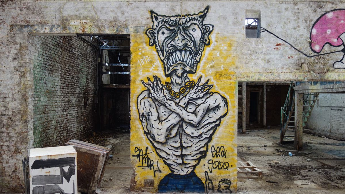 Street Art : Graffitis & Fresques Murales 9600 Ronse (Belgique)