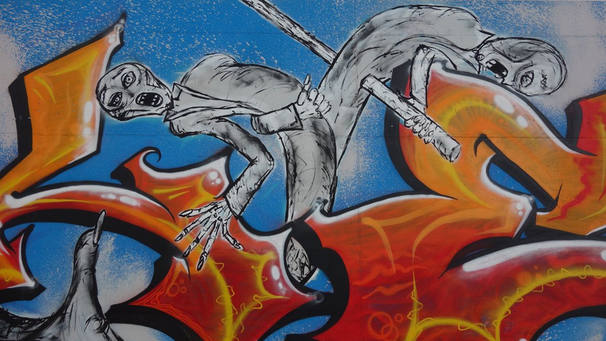 Street Art : Graffitis & Fresques Murales 2660 Antwerpen (Belgique)