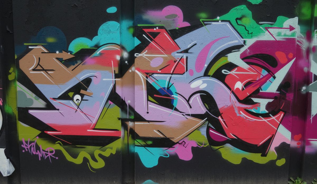 Street Art : Graffitis & Fresques Murales "Step in the Arena" 5600 Eindhoven (Pays Bas)