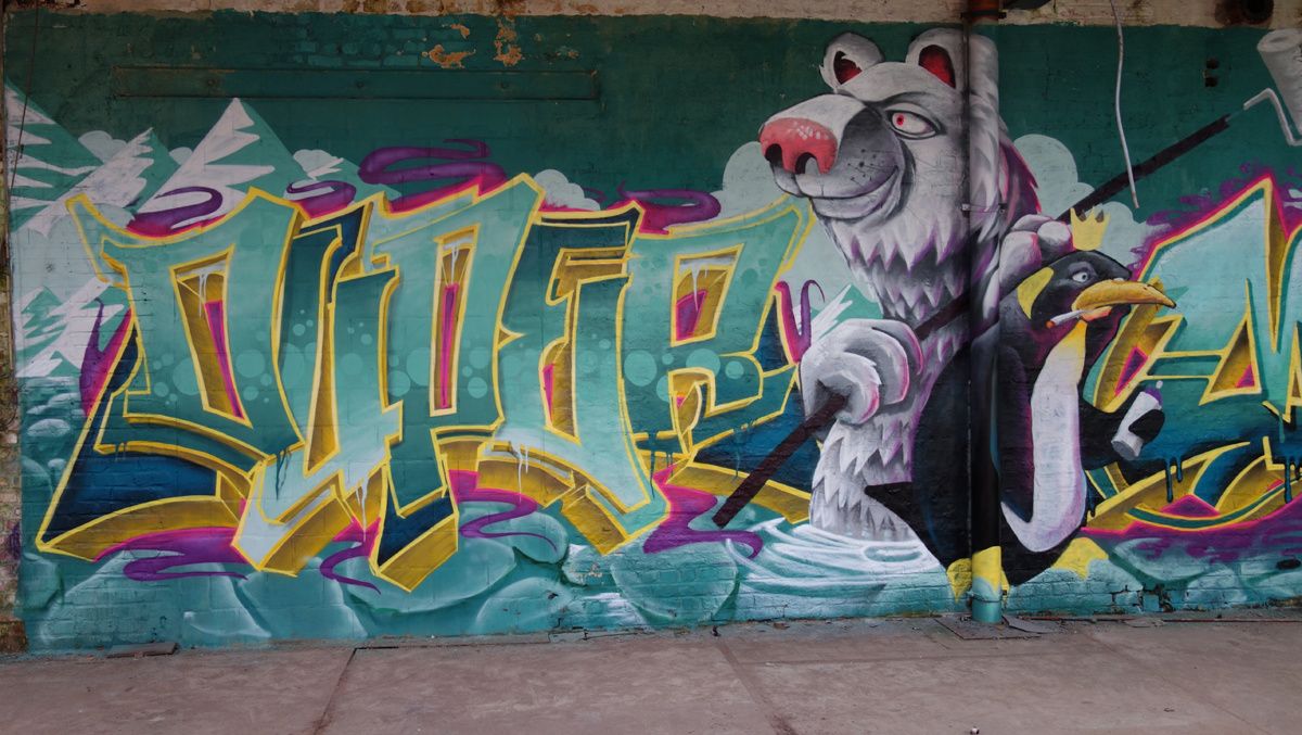 Street Art : Graffitis & Fresques Murales 9600 Ronse (Belgique)