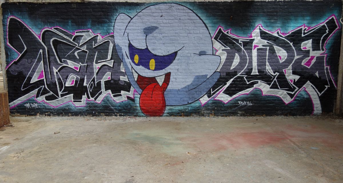 Street Art : Graffitis & Fresques Murales 9600 Ronse (Belgique)