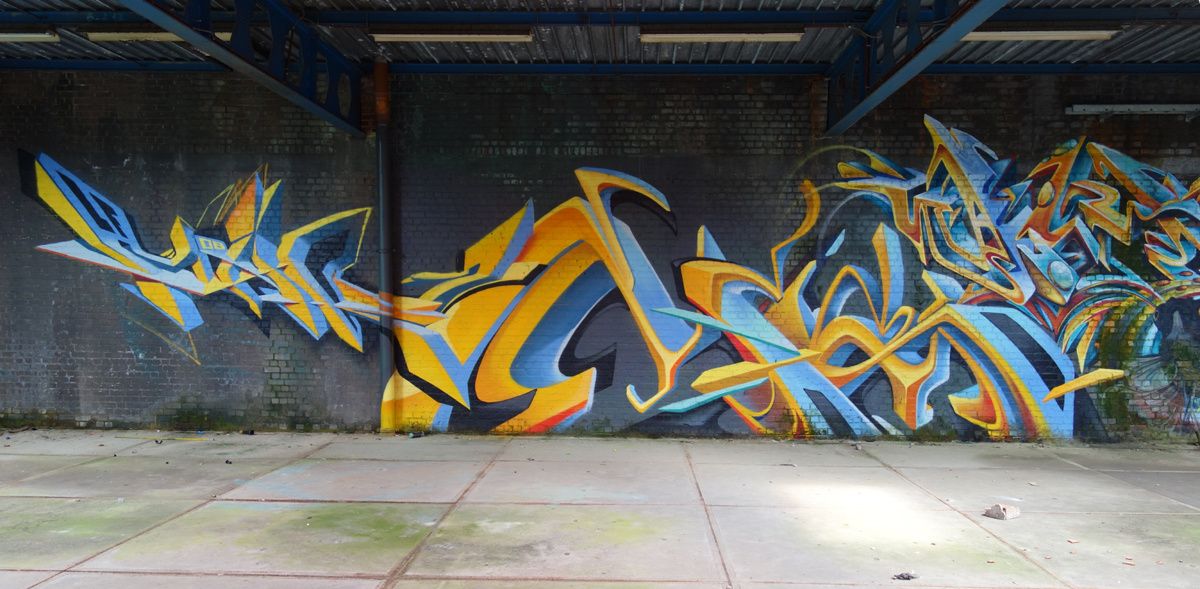 Street Art : Graffitis & Fresques Murales 9600 Ronse (Belgique)