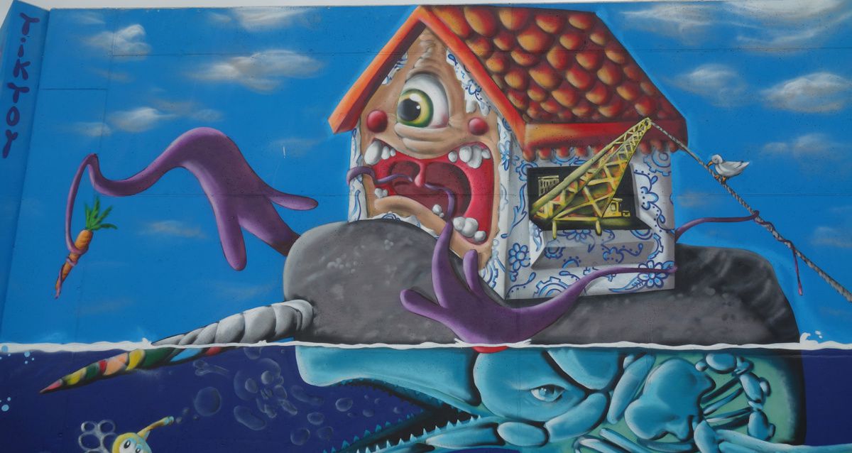 Street Art : Graffitis & Fresques Murales 2660 Antwerpen (Belgique)