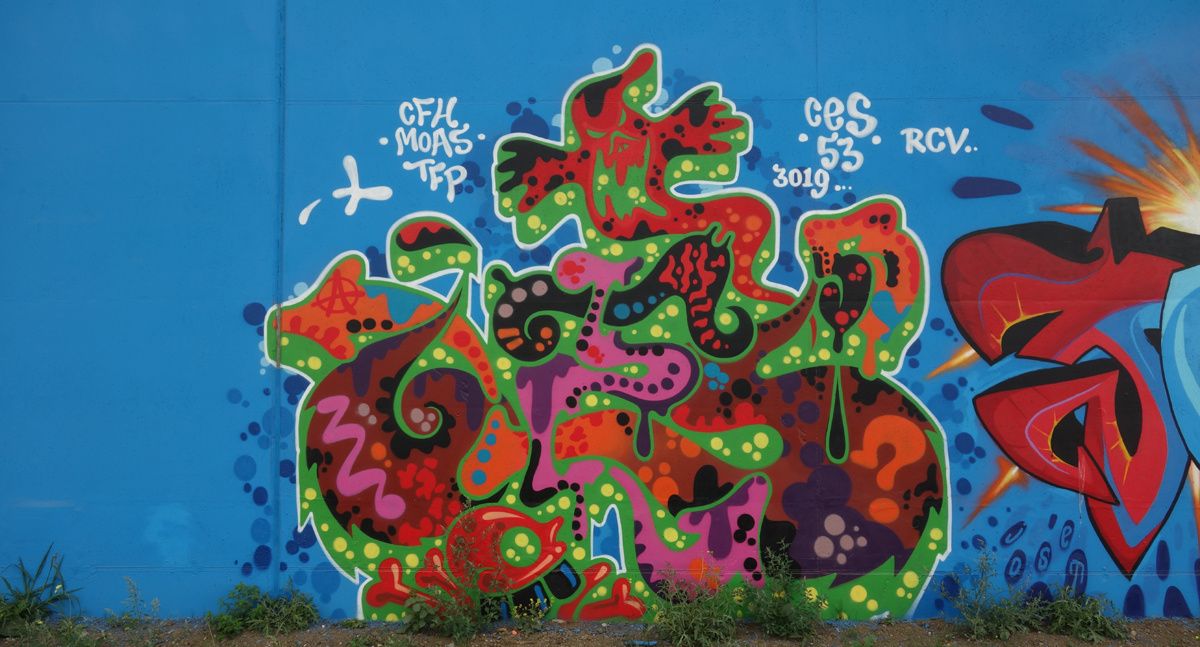 Street Art : Graffitis & Fresques Murales 2660 Antwerpen (Belgique)