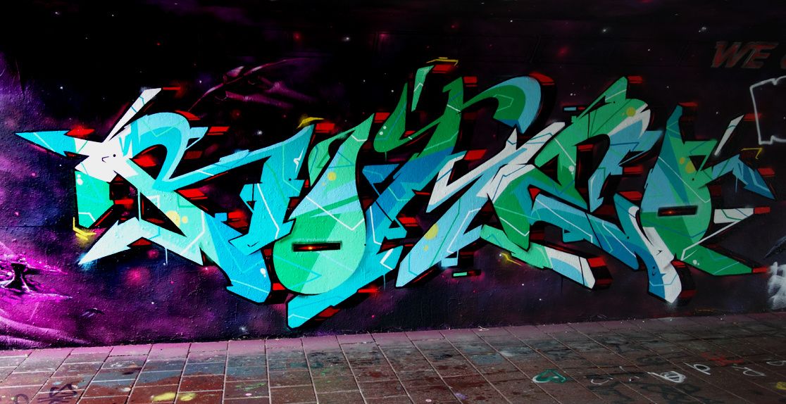 Street Art : Graffitis & Fresques Murales "Step in the Arena" 5600 Eindhoven (Pays Bas)