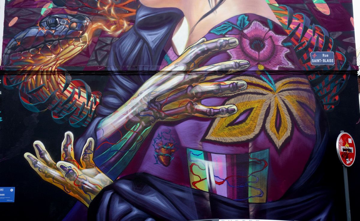 Street Art : Graffitis & Fresques Murales 59000 Lille