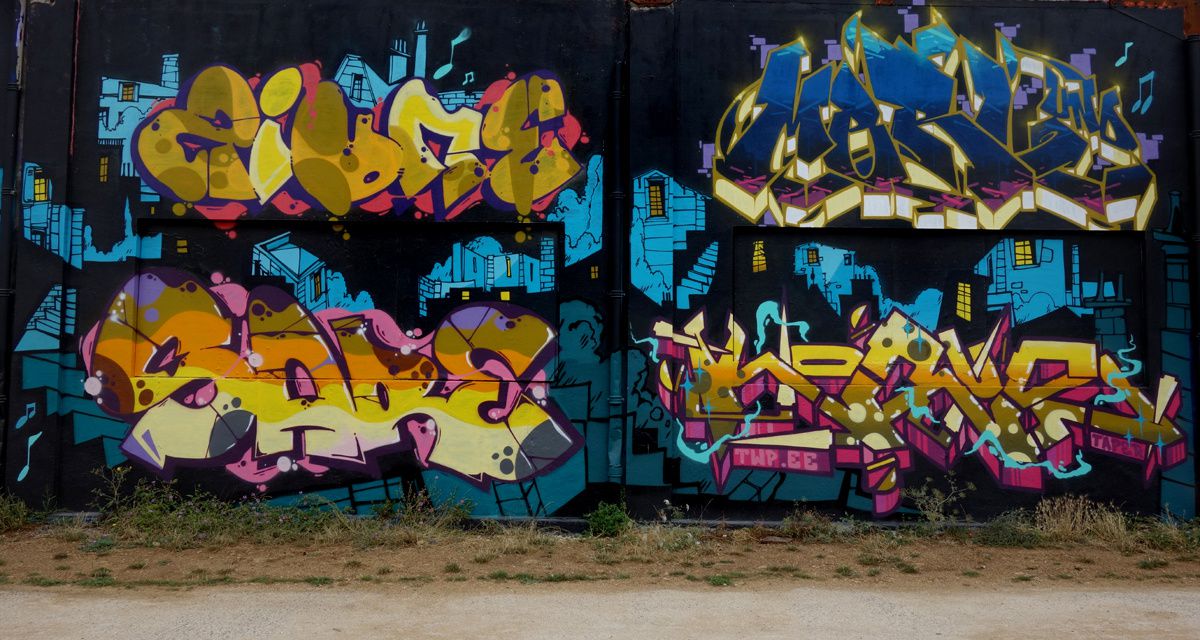 Street Art : Graffitis & Fresques Murales 17000 La Rochelle