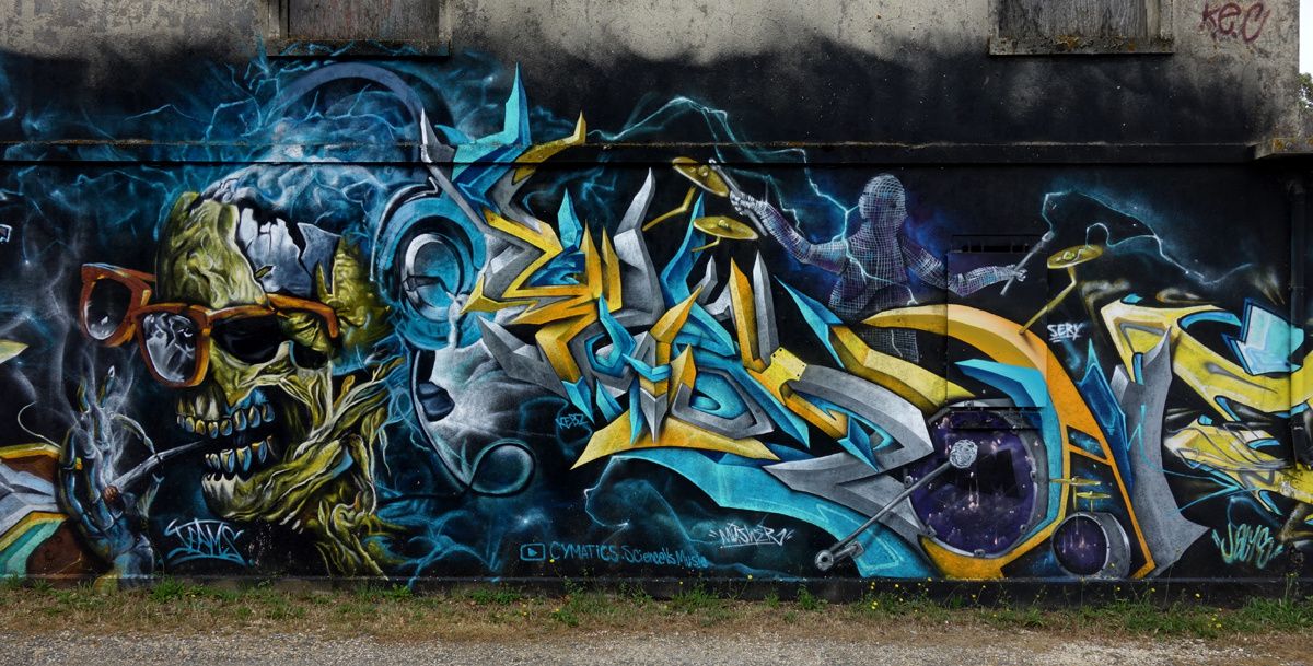 Street Art : Graffitis & Fresques Murales 17000 La Rochelle