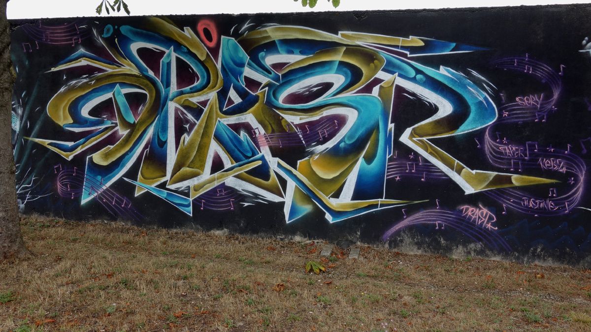 Street Art : Graffitis & Fresques Murales 17000 La Rochelle