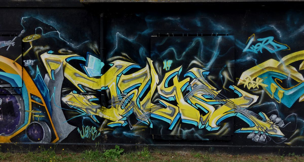 Street Art : Graffitis & Fresques Murales 17000 La Rochelle