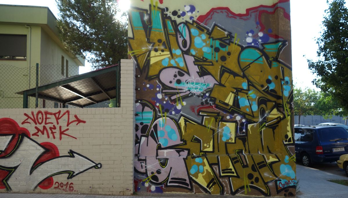 Street Art : Graffitis & Fresques Murales 08220 Terrassa (Catalunya)