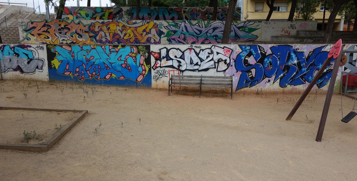 Street Art : Graffitis & Fresques Murales 08912 Badalona (Catalunya)