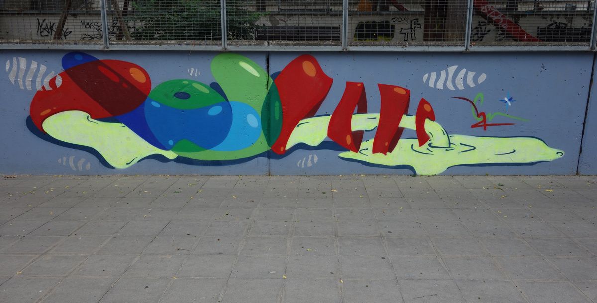 Street Art : Graffitis & Fresques Murales 08912 Badalona (Catalunya)