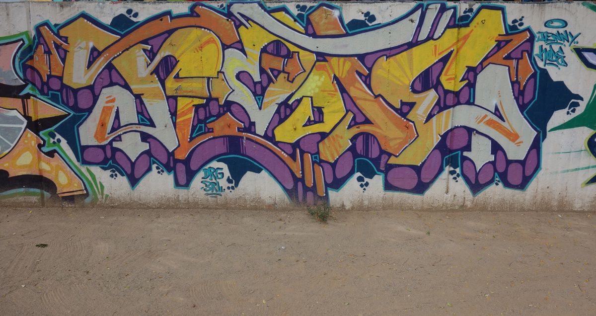 Street Art : Graffitis & Fresques Murales 08912 Badalona (Catalunya)