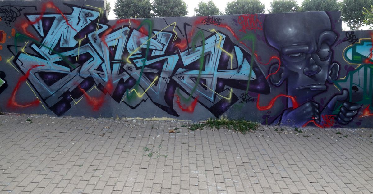 Street Art : Graffitis & Fresques Murales 08301 Mataro (Catalunya)