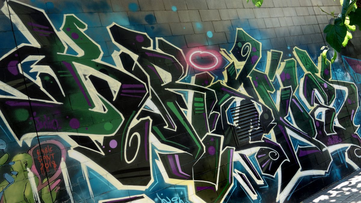 Street Art : Graffitis & Fresques Murales 08207 Sabadell (Catalunya)