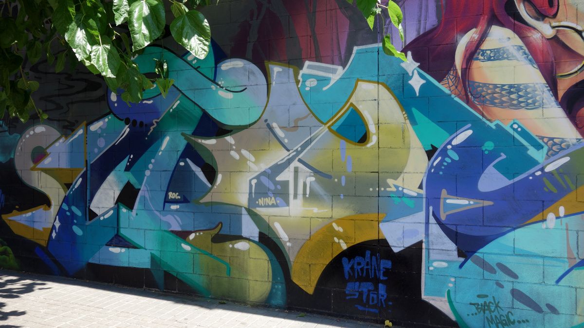 Street Art : Graffitis & Fresques Murales 08207 Sabadell (Catalunya)