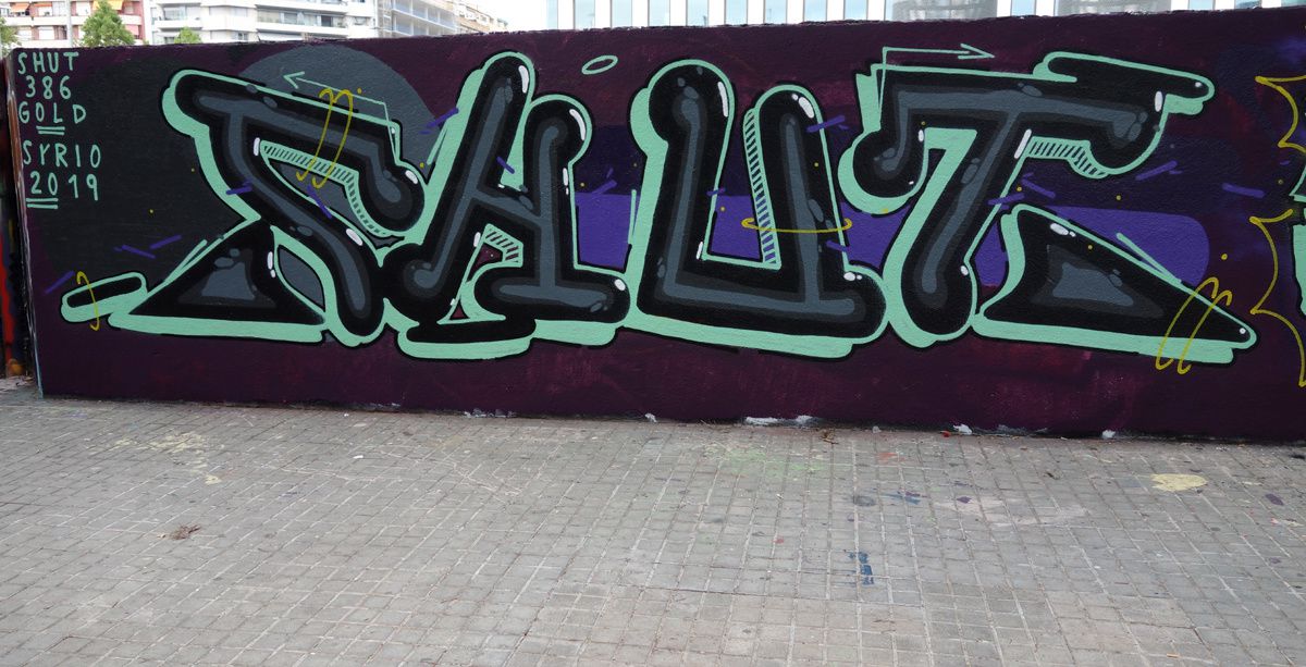Street Art : Graffitis &amp; Fresques Murales 08005 Barcelona (Catalunya)