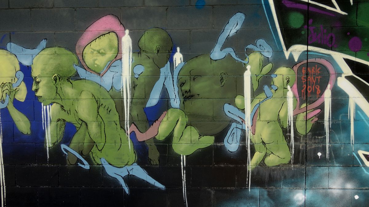 Street Art : Graffitis & Fresques Murales 08207 Sabadell (Catalunya)