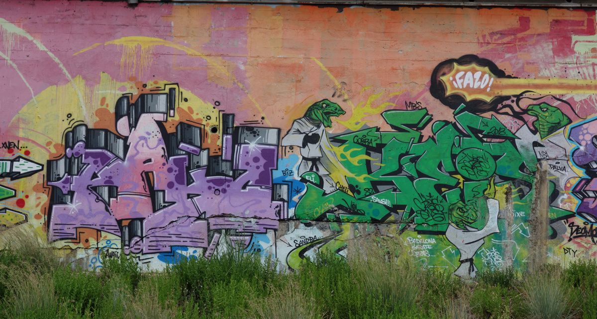 Street Art : Graffitis &amp; Fresques Murales 08912 Badalona (Catalunya)
