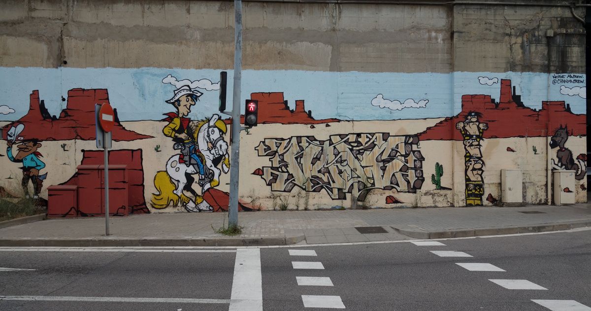 Street Art : Graffitis & Fresques Murales 08912 Badalona (Catalunya)