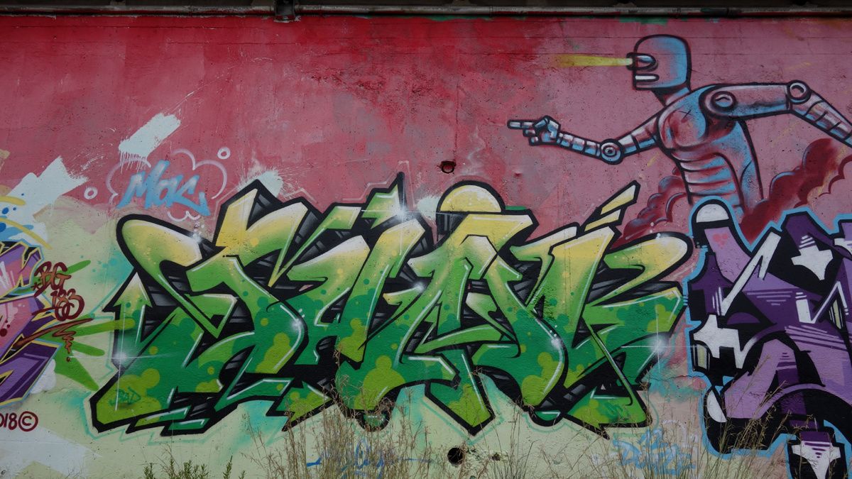 Street Art : Graffitis & Fresques Murales 08912 Badalona (Catalunya)