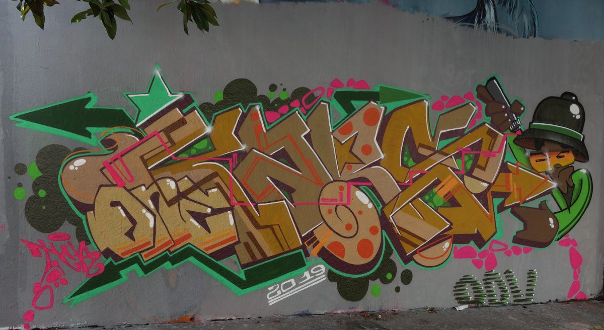 Street Art : Graffitis & Fresques Murales 75019 Paris