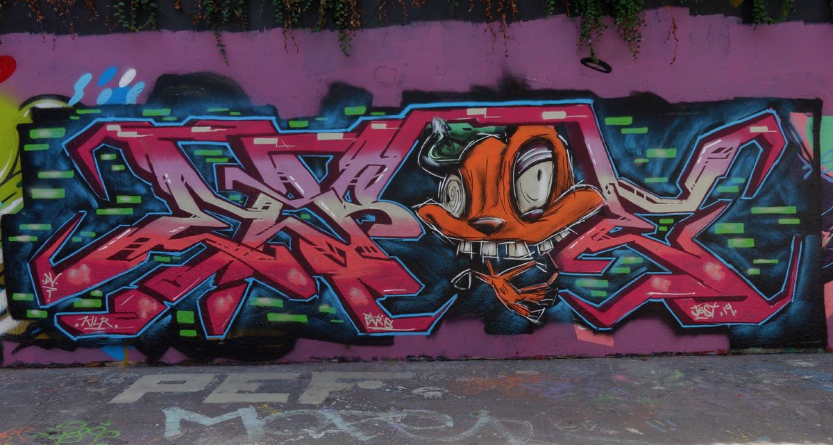 Street Art : Graffitis & Fresques Murales 75019 Paris