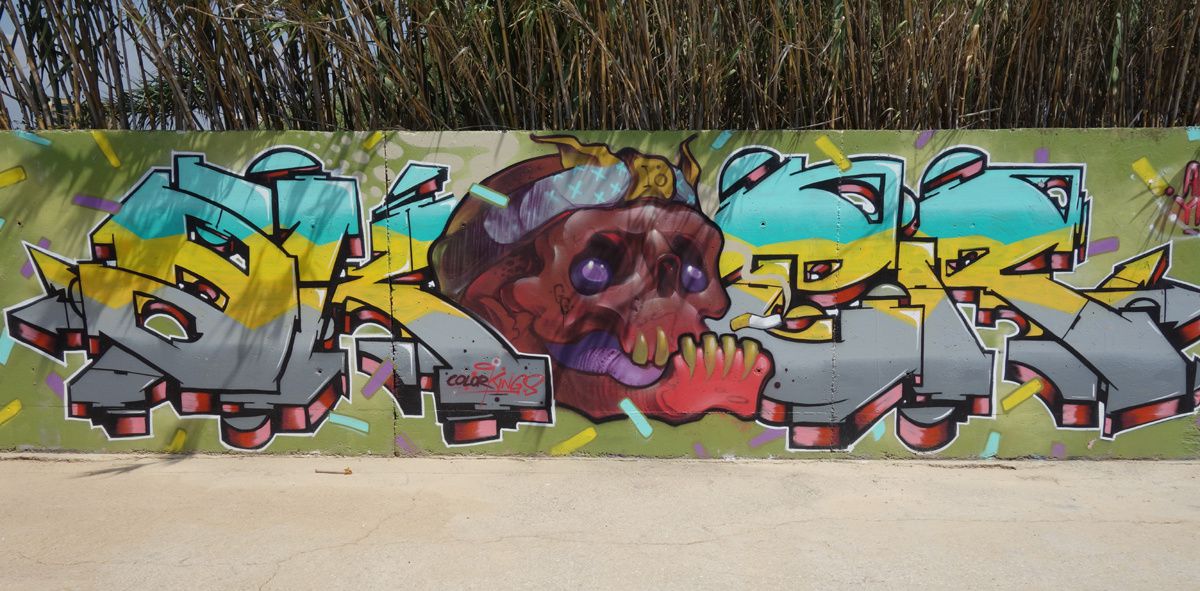 Street Art : Graffitis & Fresques Murales 08130 Barcelona (Catalunya)