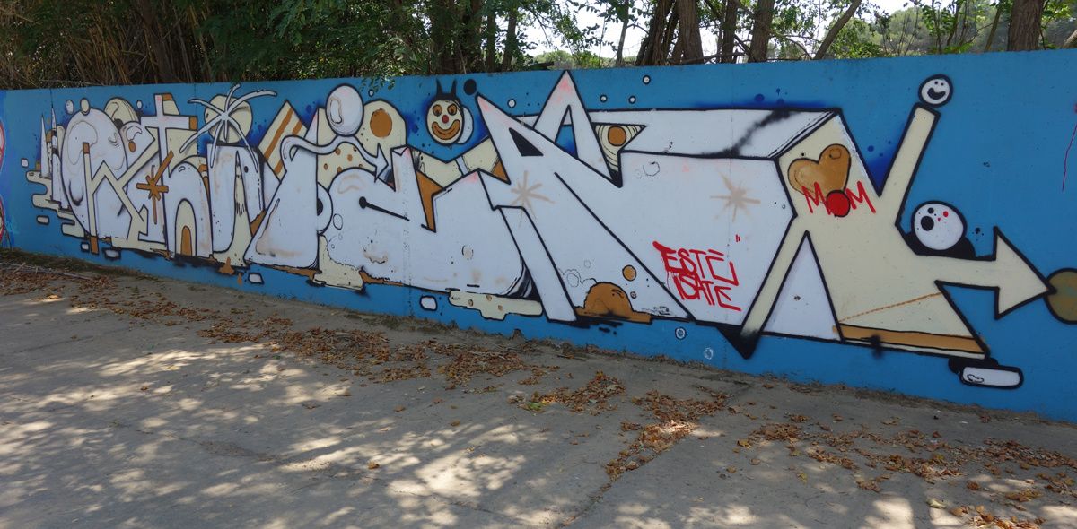 Street Art : Graffitis & Fresques Murales 08130 Barcelona (Catalunya)