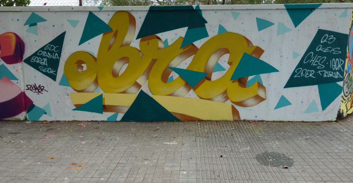 Street Art : Graffitis & Fresques Murales 08130 Barcelona (Catalunya)