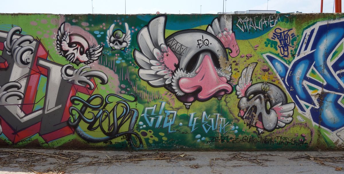 Street Art : Graffitis & Fresques Murales 08130 Barcelona (Catalunya)