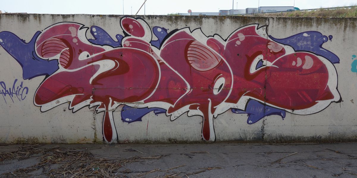 Street Art : Graffitis &amp; Fresques Murales 08130 Barcelona (Catalunya)