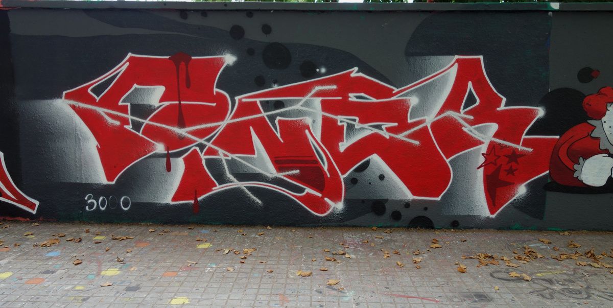 Street Art : Graffitis & Fresques Murales 08130 Barcelona (Catalunya)