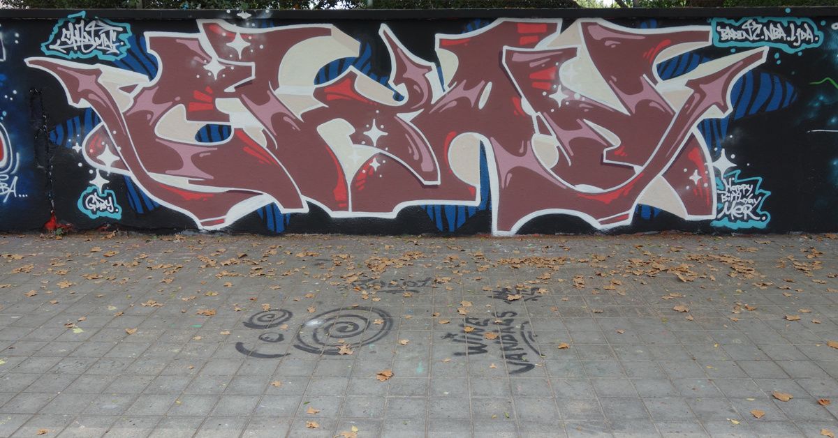 Street Art : Graffitis & Fresques Murales 08130 Barcelona (Catalunya)