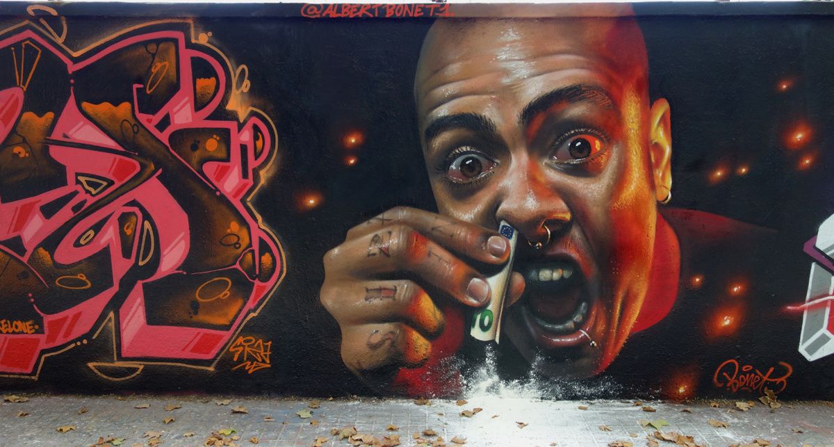 Street Art : Graffitis & Fresques Murales 08130 Barcelona (Catalunya)