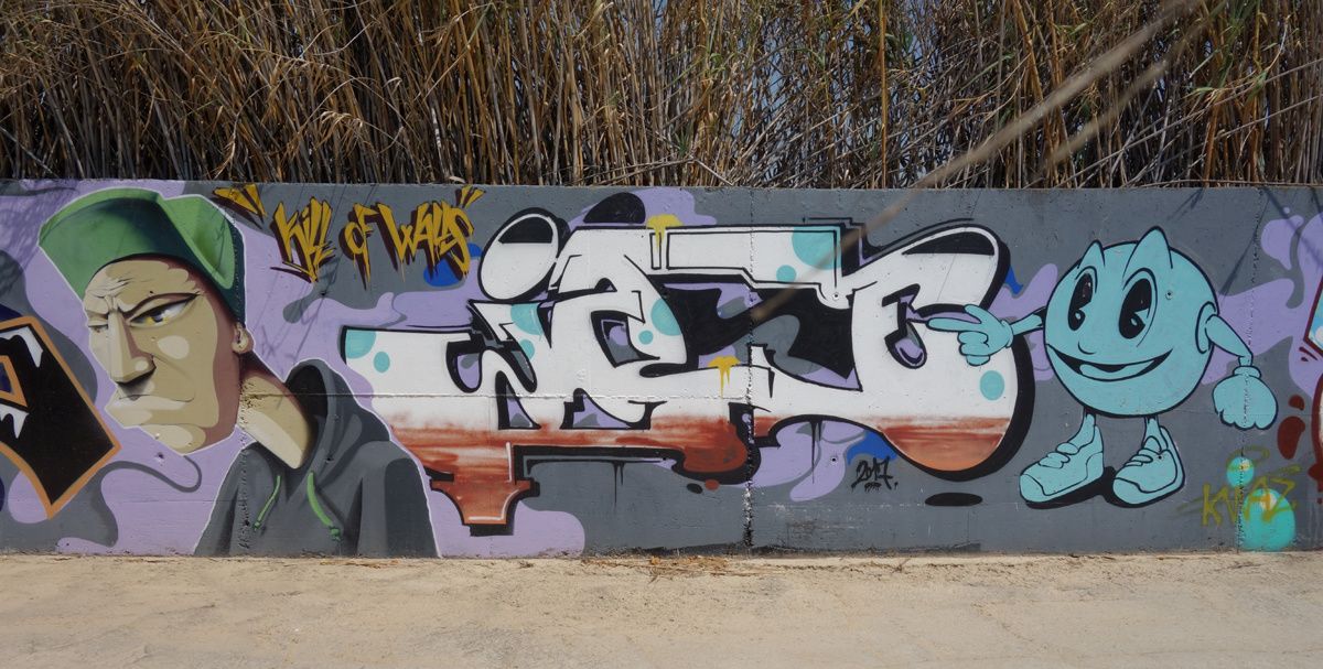 Street Art : Graffitis & Fresques Murales 08130 Barcelona (Catalunya)