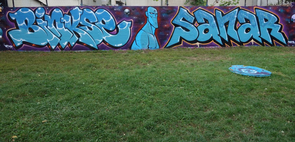 Street Art : Graffitis & Fresques Murales 93006 Bagnolet