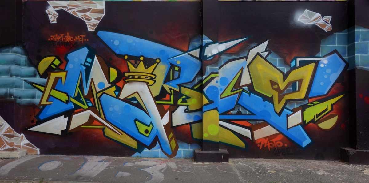 Street Art : Graffitis & Fresques Murales 93006 Bagnolet