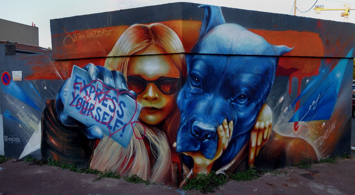 Street Art : Graffitis & Fresques Murales 94200 Ivry sur seine