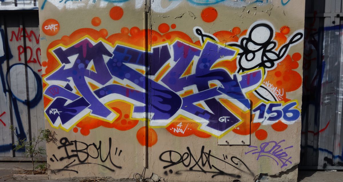 Street Art : Graffitis &amp; Fresques Murales 69001 Lyon