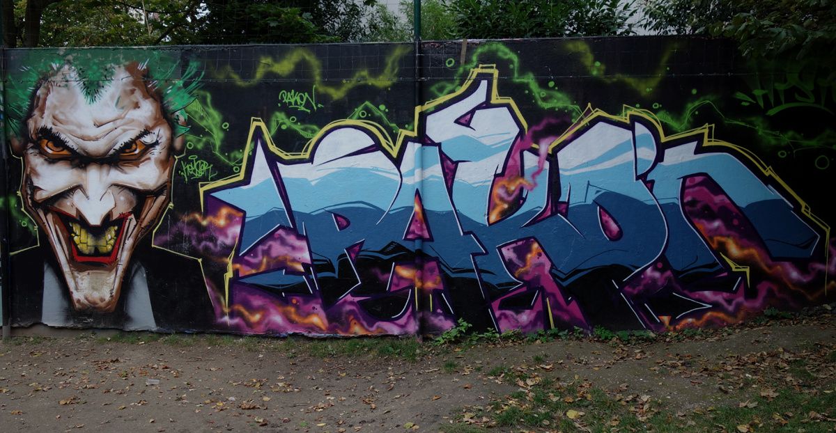 Street Art : Graffitis & Fresques Murales 93048 Montreuil