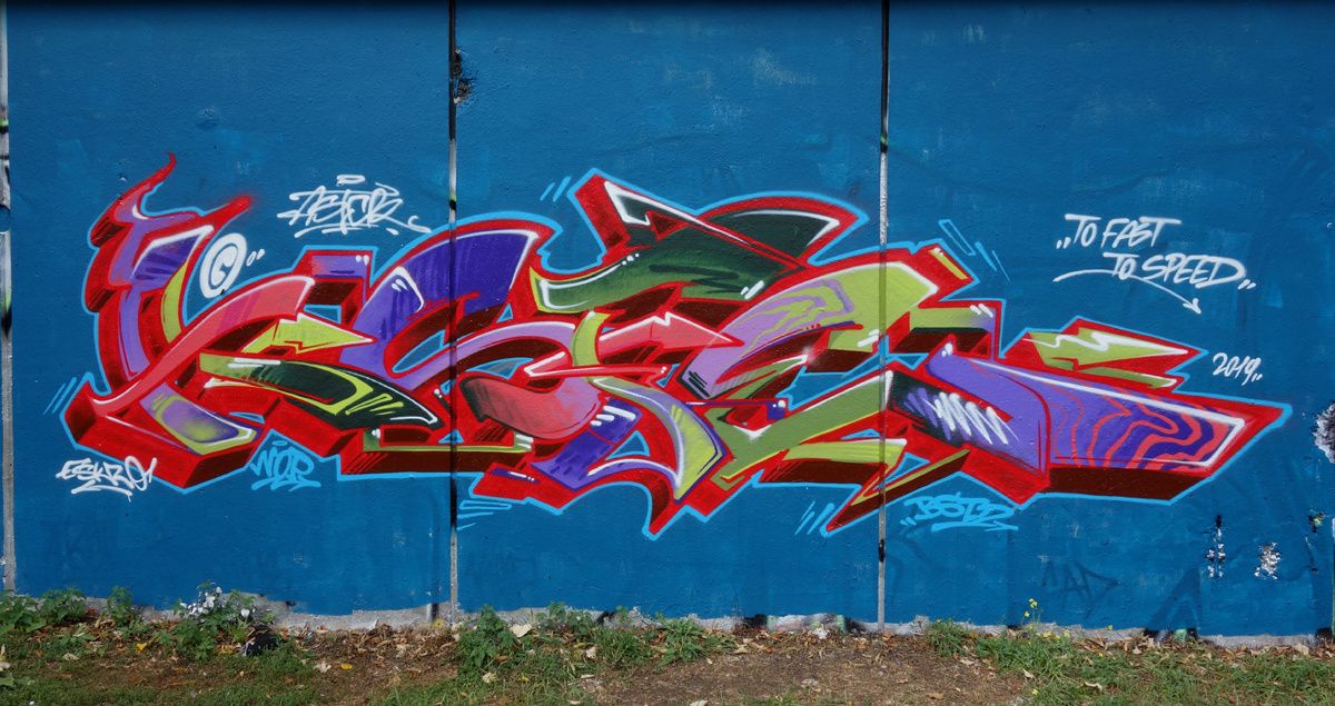 Street Art : Graffitis & Fresques Murales 94400 Vitry sur seine