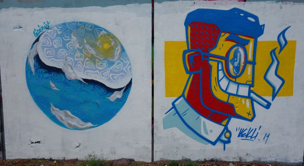 Street Art : Graffitis & Fresques Murales 94400 Vitry sur seine