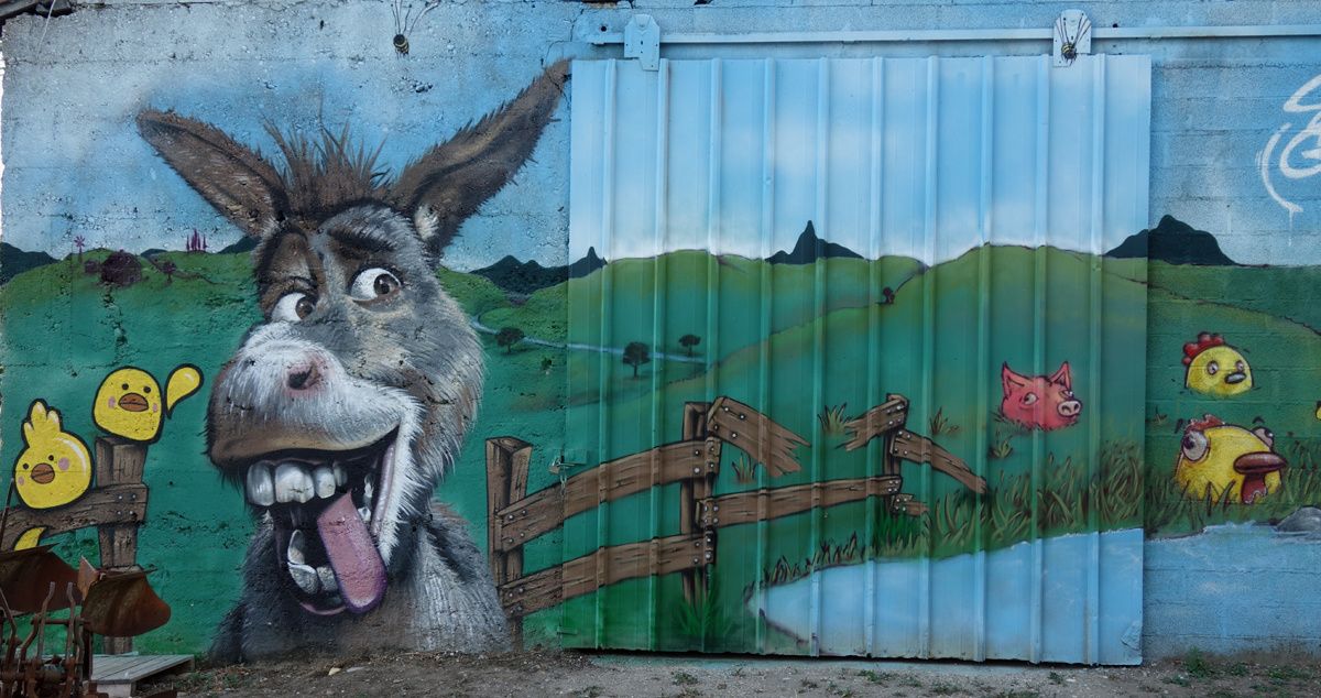 Street Art : Graffitis & Fresques Murales 07316 Soyons