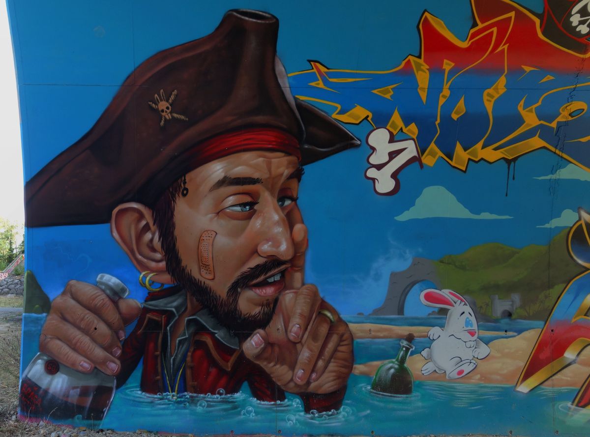 Street Art : Graffitis & Fresques Murales 07316 Soyons