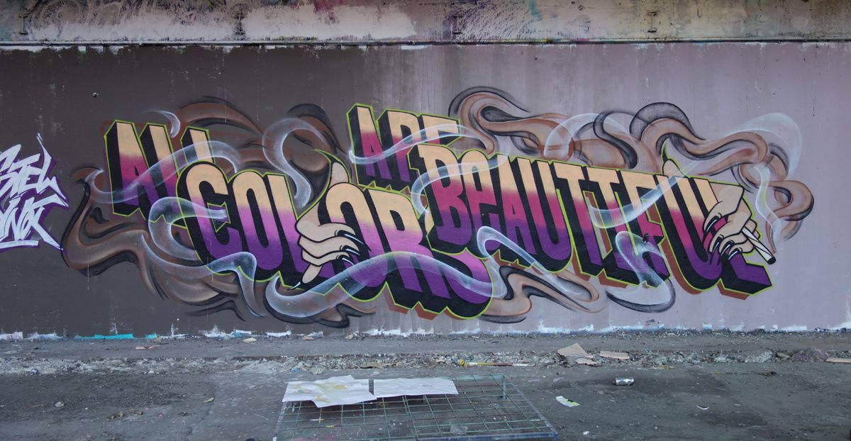 Street Art : Graffitis &amp; Fresques Murales 69266 Villeurbanne