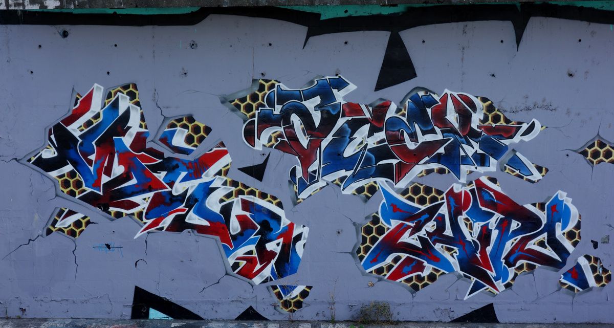 Street Art : Graffitis & Fresques Murales 38423 Saint Martin le Vinoux