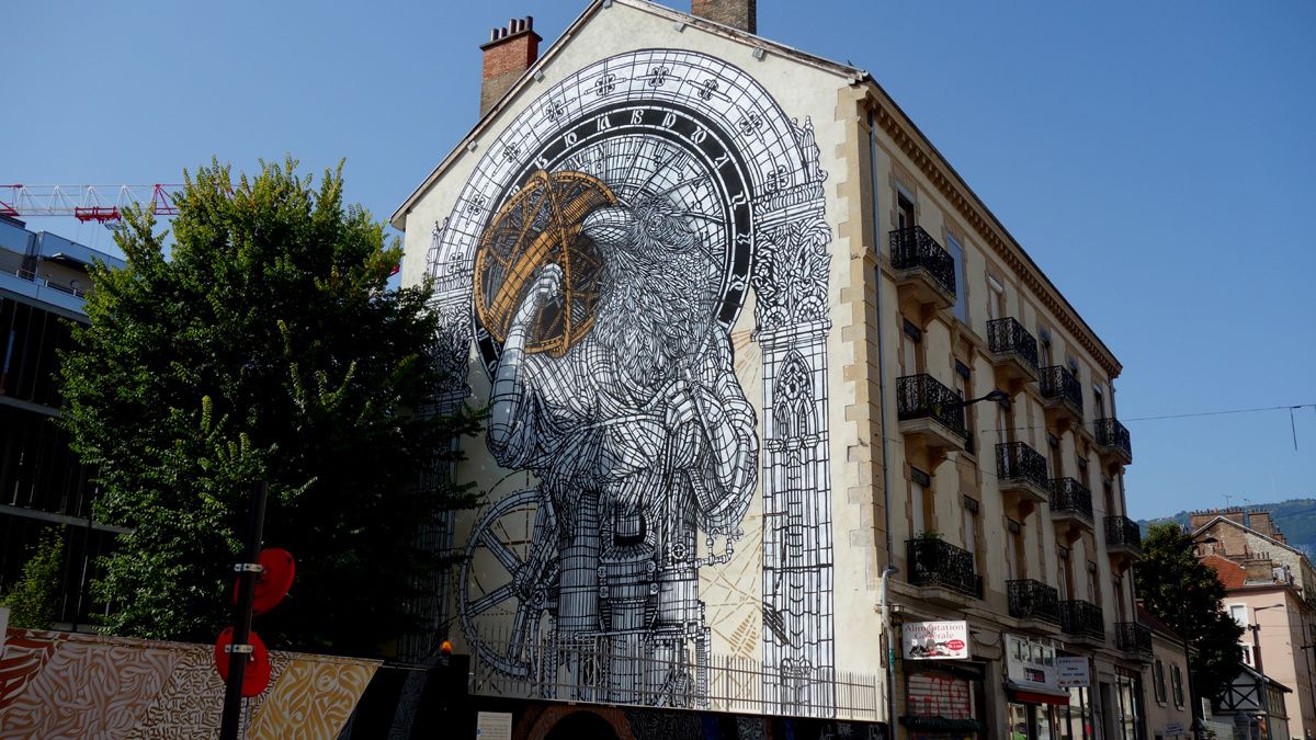 Street Art : Graffitis & Fresques Murales 38185 Grenoble